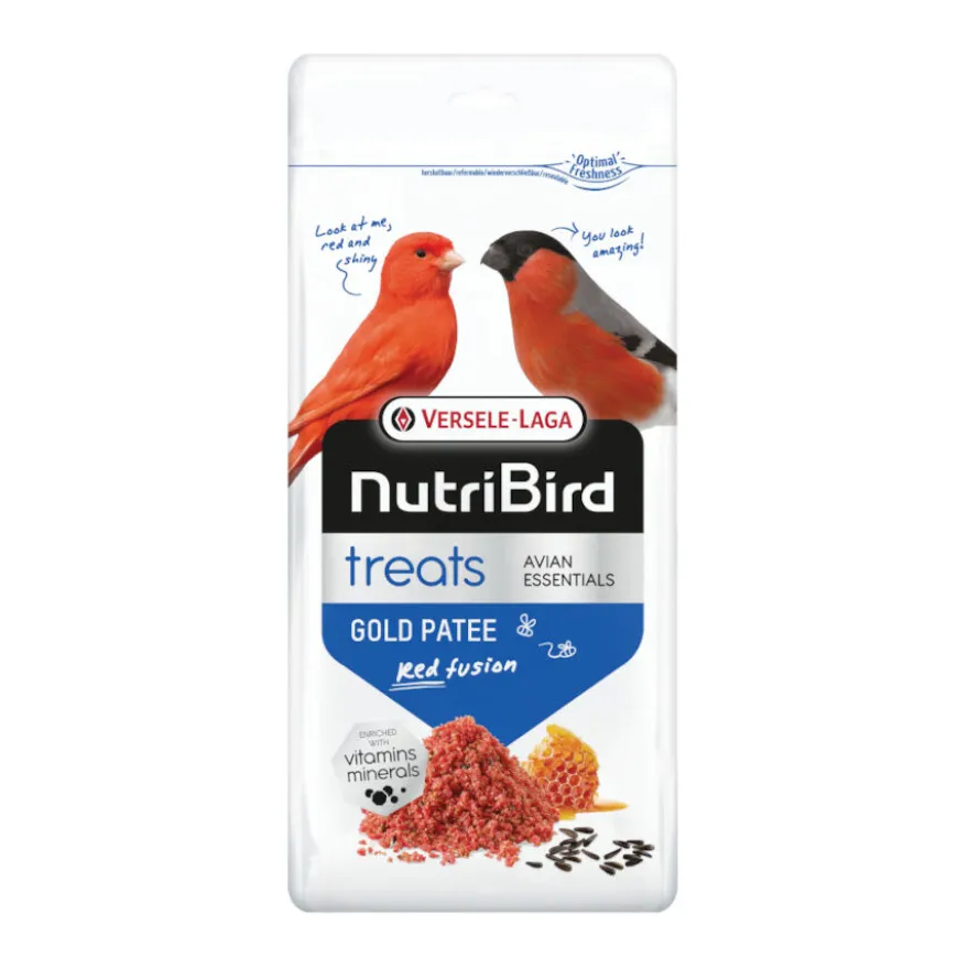 Versele-Laga NutriBird Snack Gold Patee Red Fusion para aves de pequeno porte
