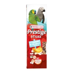 Versele-Laga Prestige Sticks de Banana e Coco para Papagaios