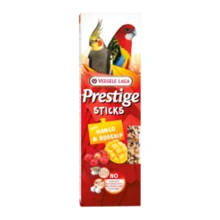 Versele-Laga Prestige Sticks de Manga e Rosa-Mosqueta para aves de médio porte