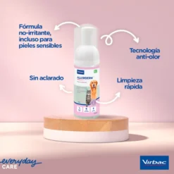 Virbac Allerderm Foam Cleanser Espuma de limpeza para cães