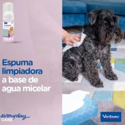 Virbac Allerderm Foam Cleanser Espuma de limpeza para cães