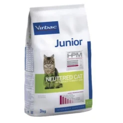 Virbac Junior Neutered HPM ração para gatos