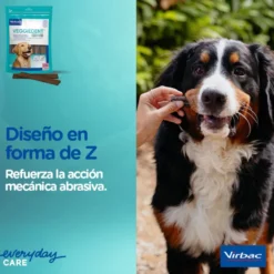 Virbac Snacks Dentários VeggieDent Fresh para cães mini