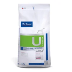 Virbac Urology Dissolution Prevention HPM ração para cães