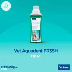 Virbac Vet Aquadent Elixir Bucal para cães e gatos