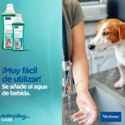 Virbac Vet Aquadent Elixir Bucal para cães e gatos