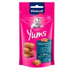 Vitakraft Biscoitos Cat Yums de salmão