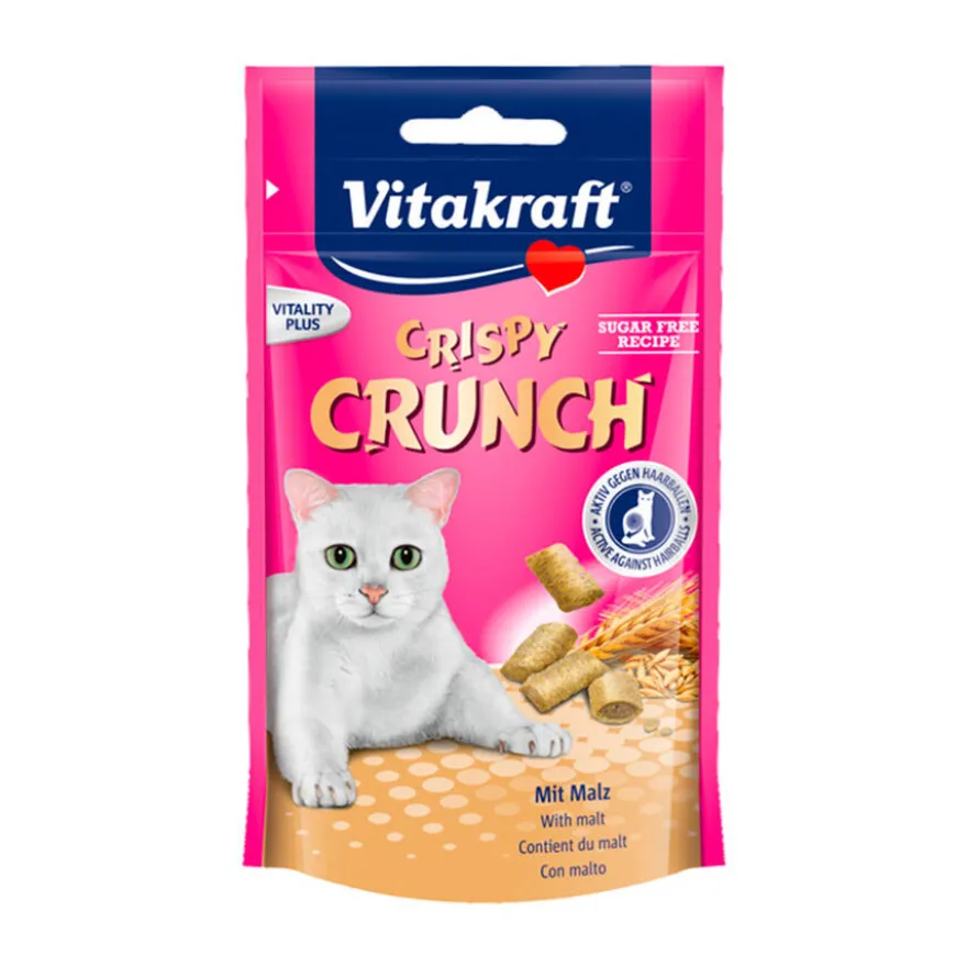Vitakraft Biscoitos Crispy Crunch Malte para gatos