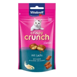 Vitakraft Biscoitos Crispy Crunch Salmão para gatos