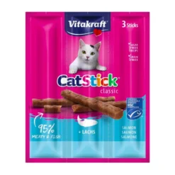 Vitakraft Cat Stick Classic de Salmão para Gatos