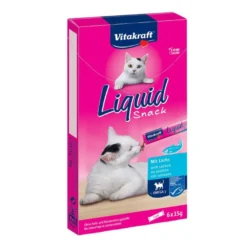 Vitakraft Liquid Snack de Salmão para gatos