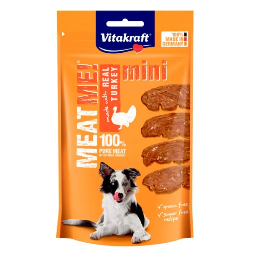 Vitakraft Meat Me Mini Petiscos de Peru para cães