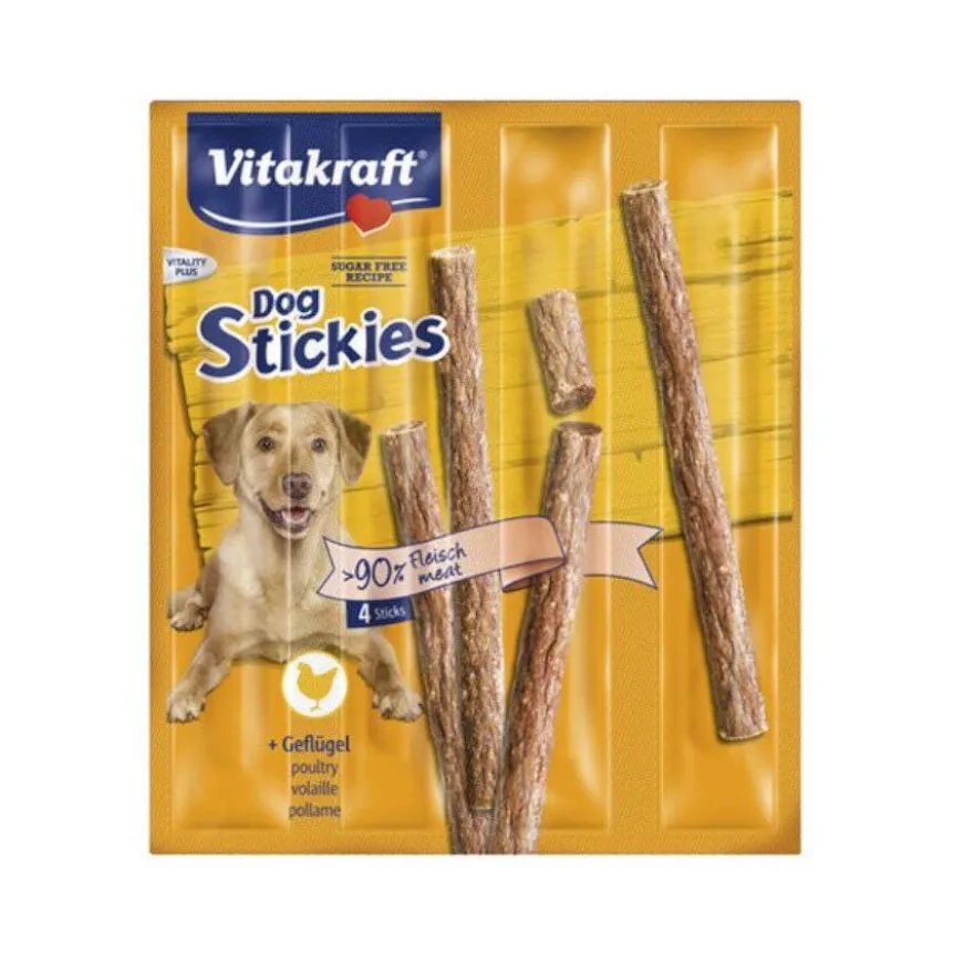 Vitakraft Palitos Aves de Capoeira para cães