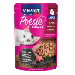Vitakraft Poésie Coração saqueta em molho para gatos