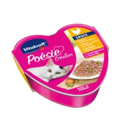 Vitakraft Poésie Frango terrina em molho para gatos