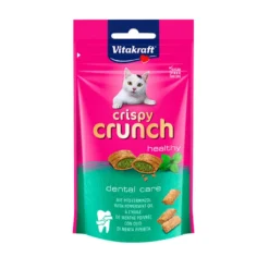 Vitakraft Snacks Dentários Crispy Crunch para gatos