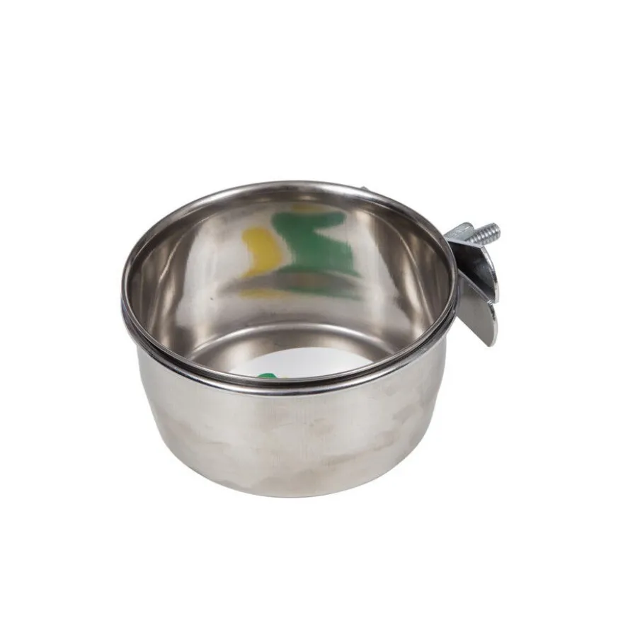 Voltregà alimentador de aço inoxidável para papagaios.