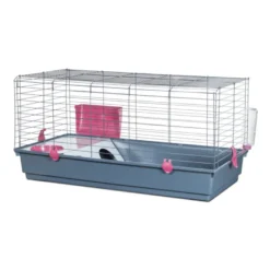 Voltregà Gaiola Dobrável Preta para coelhos