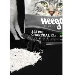 Weego Active Charcoal Areia aglomerante para gatos