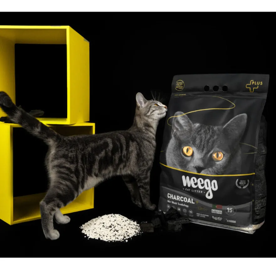 Weego Active Charcoal Plus Areia aglomerante para gatos