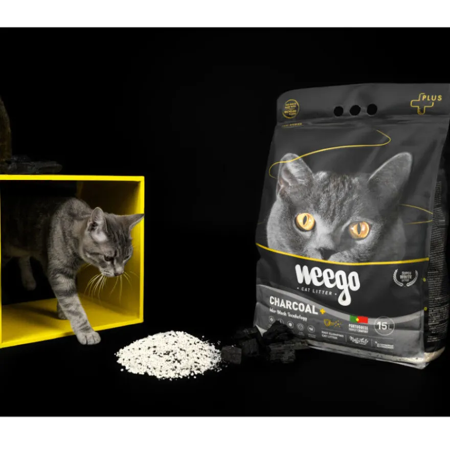 Weego Active Charcoal Plus Areia aglomerante para gatos