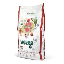 Weego Borrego e Goji ração para cães
