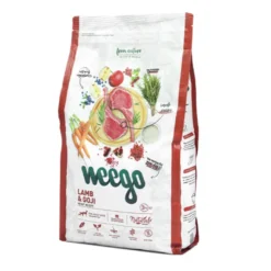 Weego Borrego e Goji ração para cães