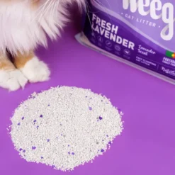 Weego Fresh Lavender Areia Aglomerante para gatos