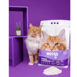 Weego Fresh Lavender Areia Aglomerante para gatos