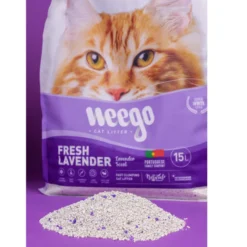 Weego Fresh Lavender Areia Aglomerante para gatos