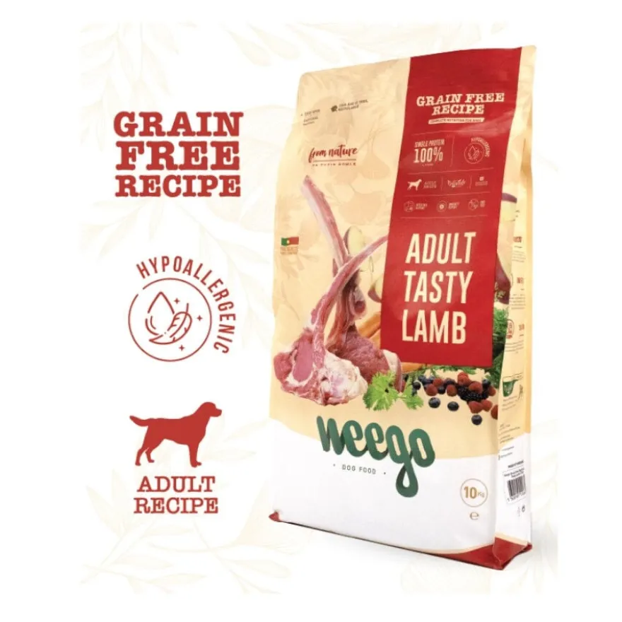 Weego Grain Free Adult Tasty Borrego ração para cães
