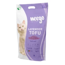 Weego Lavender Tofu Areia aglomerante para gatos