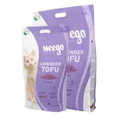 Weego Lavender Tofu Areia aglomerante para gatos