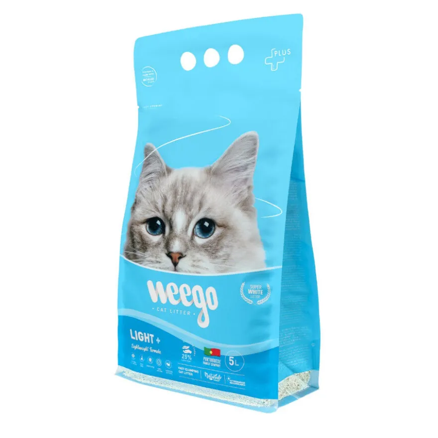 Weego Light+ Areia aglomerante para gatos