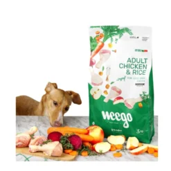 Weego Low Grain Ração de frango e arroz para cães