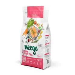 Weego Salmão e Chá Verde ração para gatos