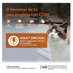 Wellness Core Adult Frango e Peru ração para gatos