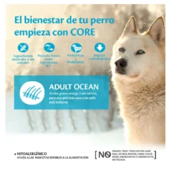 Wellness Core Adult Medium/Large Ocean Salmão e Atum ração para cães