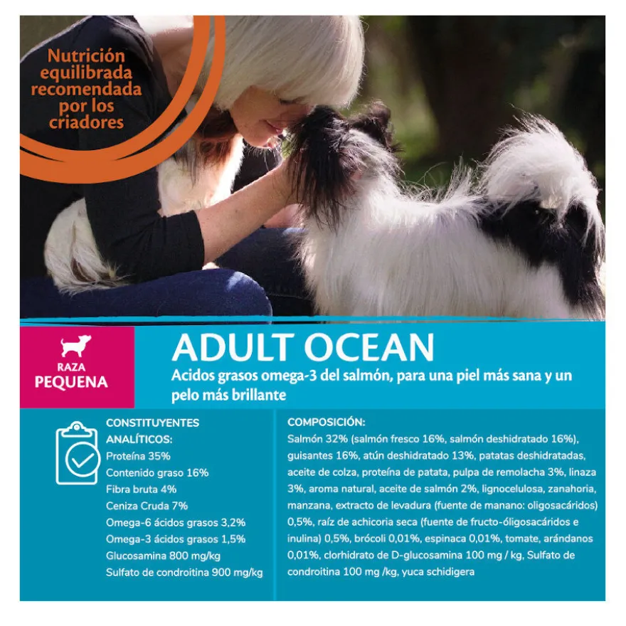 Wellness Core Adult Small Ocean Salmão e Atum ração para cães