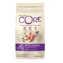 Wellness Core Kitten Peru e Frango ração para gatos
