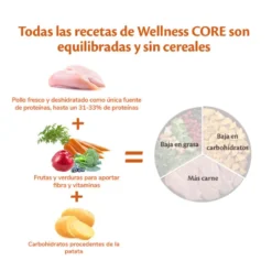 Wellness Core Puppy Large Original Ração de frango para cachorros