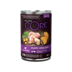 Wellness Core Puppy Original frango e peru lata para cães