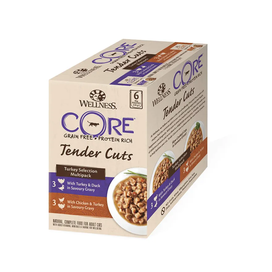 Wellness Core Selection Peru lata para gatos
