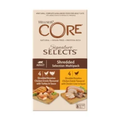 Wellness Core Shredded Selection lata para gatos 8