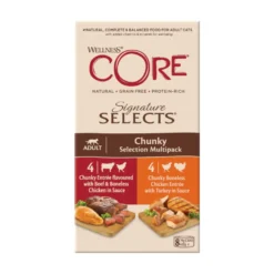 Wellness Core Signature Selects Chunky lata para gatos 8