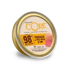 Wellness Core Single Protein Frango e Javali terrina para gatos