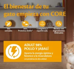 Wellness Core Single Protein Frango e Javali terrina para gatos