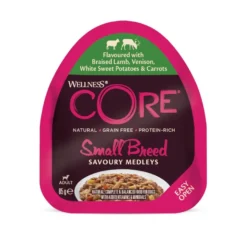 Wellness Core Small Breed Grain Free Cordeiro e Veado terrina para cães
