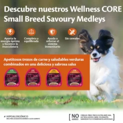 Wellness Core Small Breed Grain Free Frango e Pato terrina para cães
