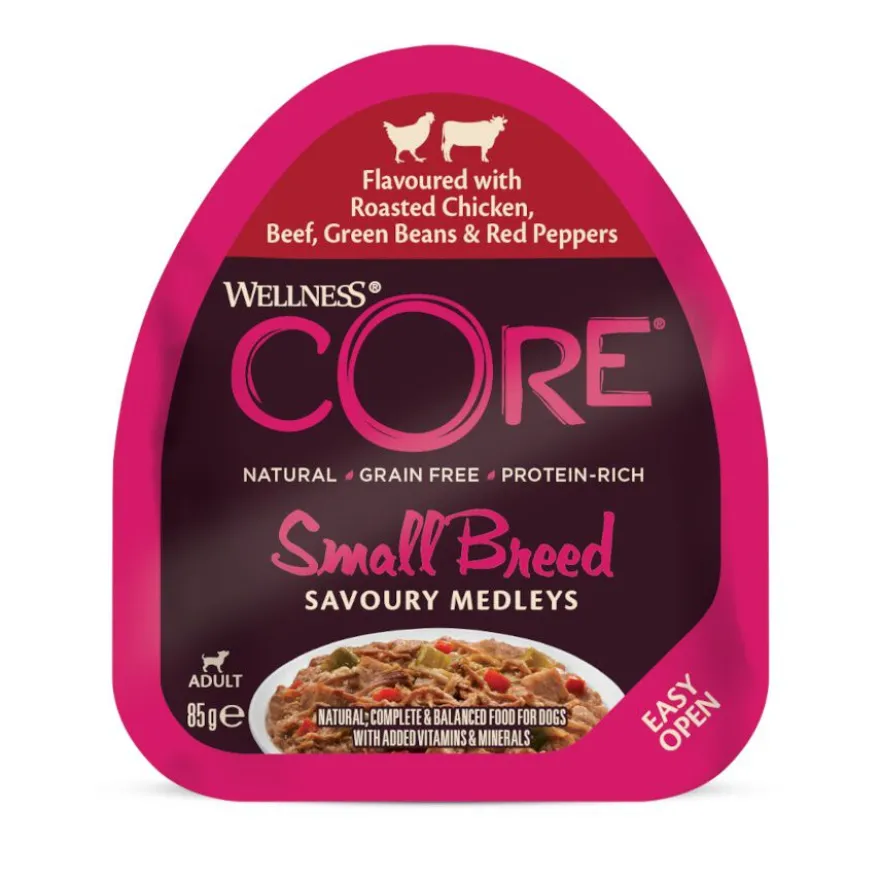 Wellness Core Small Breed Grain Free Frango e Terneira terrina para cães